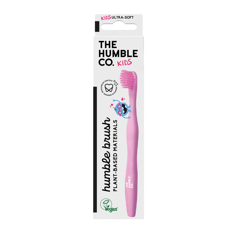 Humble Brush für Kinder auf pflanzlicher Basis - rosa